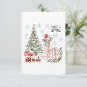 クリスマスグリーティングカード#40 カード (スタンド正面)