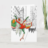 クリスマスグリーティングカード#4 (内部のグリーティング) シーズンカード (正面)