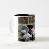 クリスマスグリーティンググランドパハンターGatherer ツートーンマグカップ (正面左)