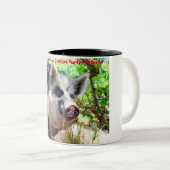 クリスマスグリーティンググランドパハンターGatherer ツートーンマグカップ (正面右)