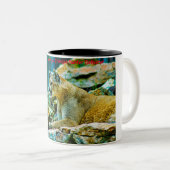 クリスマスグリーティンググランドパハンターGatherer ツートーンマグカップ (正面右)