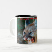 クリスマスグリーティンググランドパハンターGatherer ツートーンマグカップ (正面左)