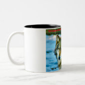 クリスマスグリーティンググランドパハンターGatherer ツートーンマグカップ (左)