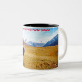 クリスマスグリーティンググランドパハンターGatherer ツートーンマグカップ (正面右)