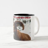 クリスマスグリーティンググランドパハンターGatherer ツートーンマグカップ (正面右)