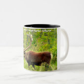 クリスマスグリーティンググランドパハンターGatherer ツートーンマグカップ (正面右)