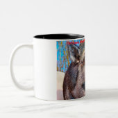 クリスマスグリーティンググランドパハンターGatherer ツートーンマグカップ (左)