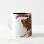 クリスマスグリーティンググランドパハンターGatherer ツートーンマグカップ (正面左)