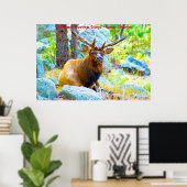 クリスマスグリーティンググランドパハンターGatherer ポスター (ホームオフィス)