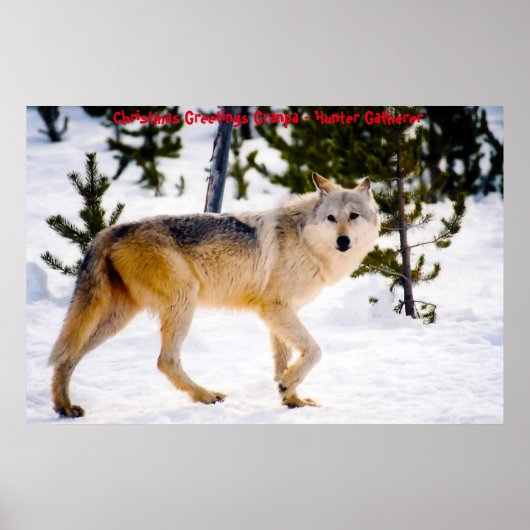 クリスマスグリーティンググランドパハンターGatherer ポスター (正面)