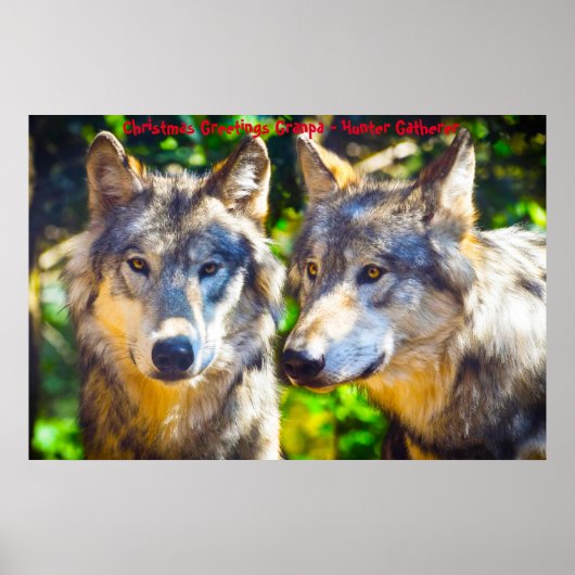 クリスマスグリーティンググランドパハンターGatherer ポスター (正面)