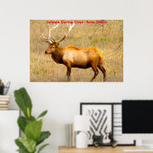 クリスマスグリーティンググランドパハンターGatherer ポスター (ホームオフィス)