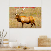 クリスマスグリーティンググランドパハンターGatherer ポスター (キッチン)