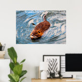 クリスマスグリーティンググランドパハンターGatherer ポスター (ホームオフィス)