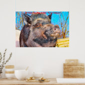 クリスマスグリーティンググランドパハンターGatherer ポスター (キッチン)