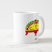 クリスマスグリーティングジャンボマグカップ ジャンボコーヒーマグカップ (正面右)