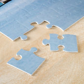 クリスマスグリーティングスアラスカトンプソンハーバーシトカ ジグソーパズル (側面)