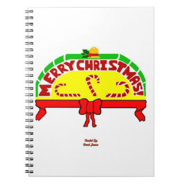 クリスマスグリーティングスパイラルフォトノートブック ノートブック