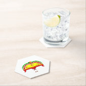 クリスマスグリーティングスヘキシカン紙コースター ペーパーコースター (インサイチュ)