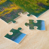 クリスマスグリーティングスレイクテカポニュージーランド ジグソーパズル (側面)