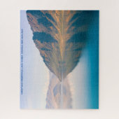 クリスマスグリーティングスレイクHawea Wanaka ジグソーパズル (縦)