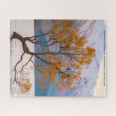 クリスマスグリーティングスワナカニュージーランド ジグソーパズル (横)