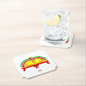 クリスマスグリーティングチケット紙コースター ペーパーコースター (インサイチュ)