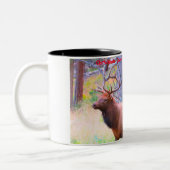 クリスマスグリーティングパパハンターGatherer ツートーンマグカップ (左)