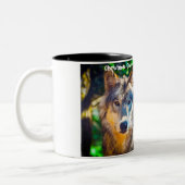 クリスマスグリーティングパパハンターGatherer ツートーンマグカップ (左)