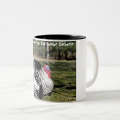 クリスマスグリーティングパパハンターGatherer ツートーンマグカップ (正面右)