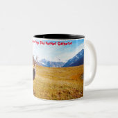 クリスマスグリーティングパパハンターGatherer ツートーンマグカップ (正面右)