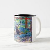 クリスマスグリーティングパパハンターGatherer ツートーンマグカップ (正面右)