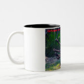 クリスマスグリーティングパパハンターGatherer ツートーンマグカップ (左)