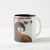 クリスマスグリーティングパパハンターGatherer ツートーンマグカップ (正面右)