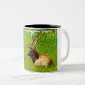 クリスマスグリーティングパパハンターGatherer ツートーンマグカップ (正面右)