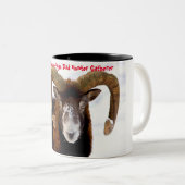 クリスマスグリーティングパパハンターGatherer ツートーンマグカップ (正面右)