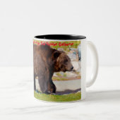 クリスマスグリーティングパパハンターGatherer ツートーンマグカップ (正面右)