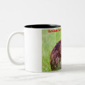 クリスマスグリーティングパパハンターGatherer ツートーンマグカップ (左)