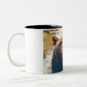 クリスマスグリーティングパパハンターGatherer ツートーンマグカップ (左)