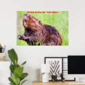 クリスマスグリーティングパパハンターGatherer ポスター (ホームオフィス)