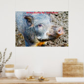 クリスマスグリーティングパパハンターGatherer ポスター (キッチン)