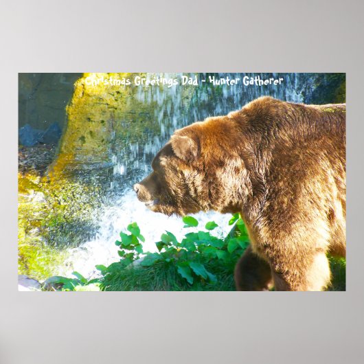 クリスマスグリーティングパパハンターGatherer ポスター (正面)