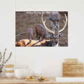 クリスマスグリーティングパパハンターGatherer ポスター (キッチン)