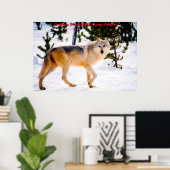 クリスマスグリーティングパパハンターGatherer ポスター (ホームオフィス)