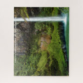 クリスマスグリーティングブライダルヴェール秋ニュージーランド ジグソーパズル (縦)