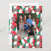 クリスマスグリーティングポストカード 招待状 (正面/裏面)