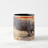 クリスマスグリーティングマイオールドボア ツートーンマグカップ (中央)