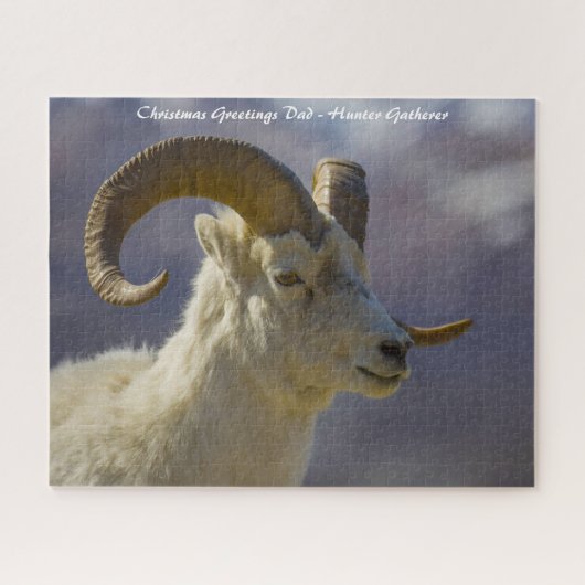 クリスマスグリーティングマイハンターギャザー ジグソーパズル (横)