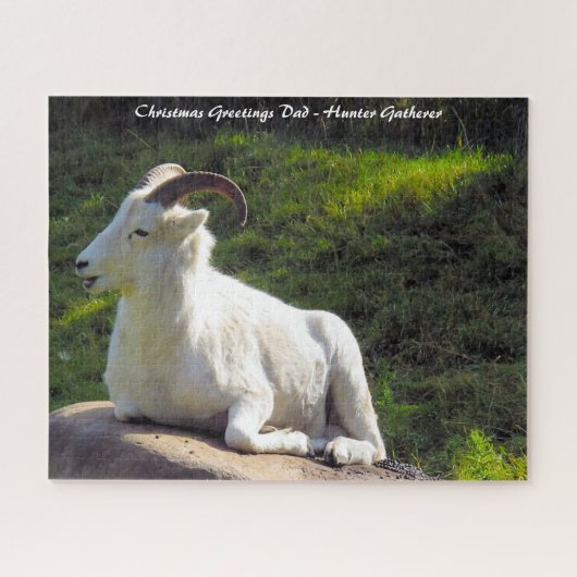 クリスマスグリーティングマイハンターギャザー ジグソーパズル (横)