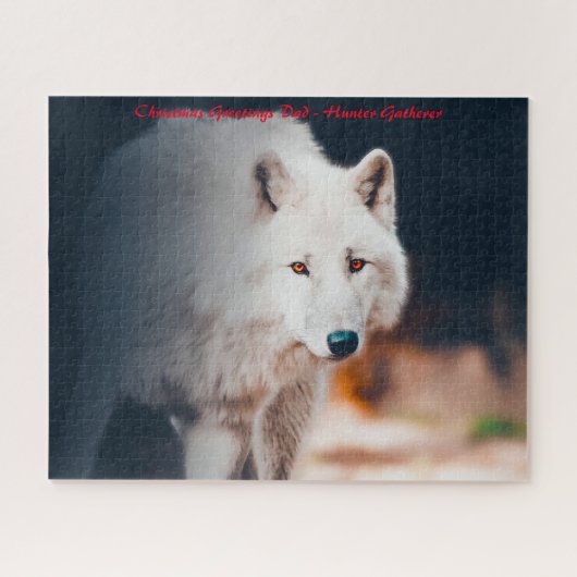 クリスマスグリーティングマイハンターギャザー ジグソーパズル (横)